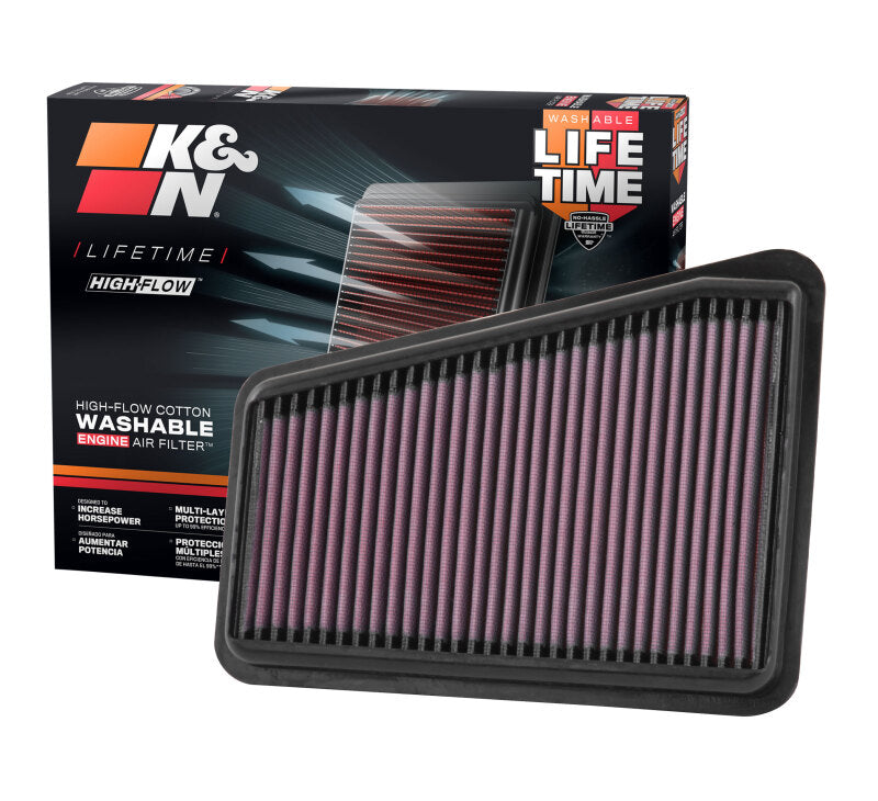 K&N Engineering K&N 2018 Kia Stinger GT V6-3.3L Left Side Drop In Air Filter
