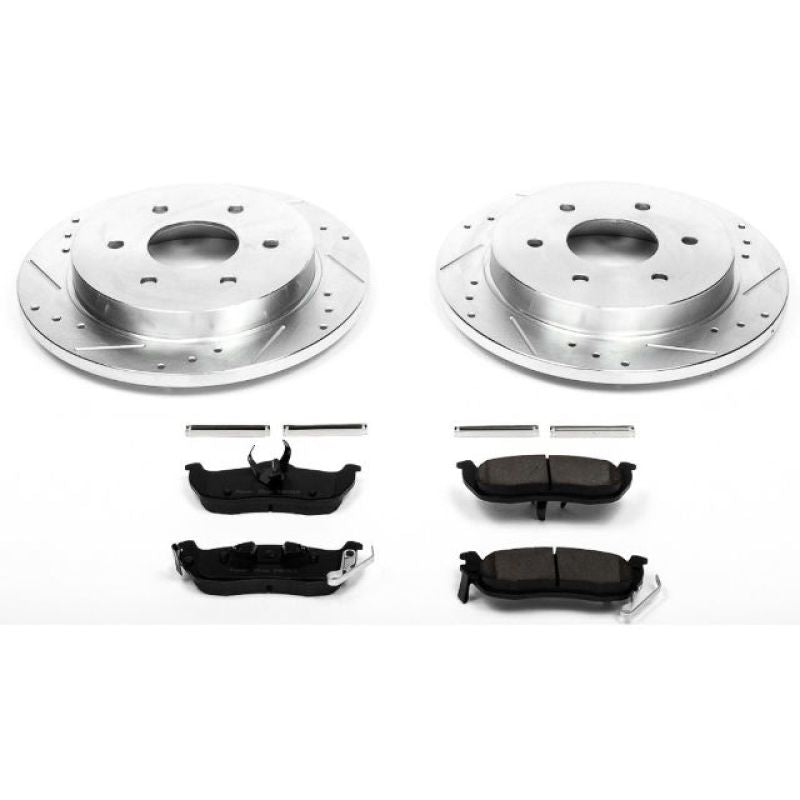 PowerStop Power Stop 04-10 Infiniti QX56 Rear Z23 Evolution Sport Brake Kit