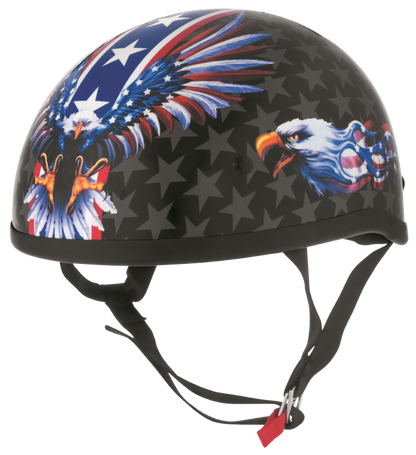 Bikers Choice Skid Lids Flame Eagle Original Helmet - Small