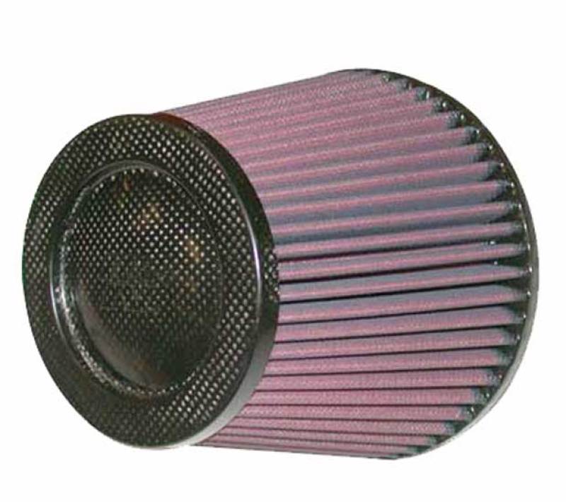 K&N Engineering K&N Cone Filter 5in ID 6.5in base 4.5in top 5.625in height carbon fiber look
