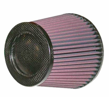 K&N Engineering K&N Cone Filter 5in ID 6.5in base 4.5in top 5.625in height carbon fiber look
