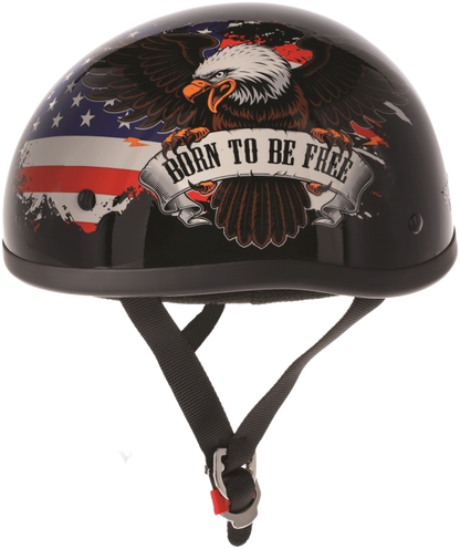 Bikers Choice Skid Lids Freedom Eagle Original Helmet - XS