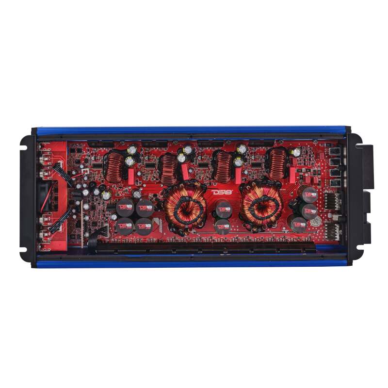 DS18 4-Channel Class-D Amp Stereo Full-Range 4 x 400 W RMS at4 ohm- Blue