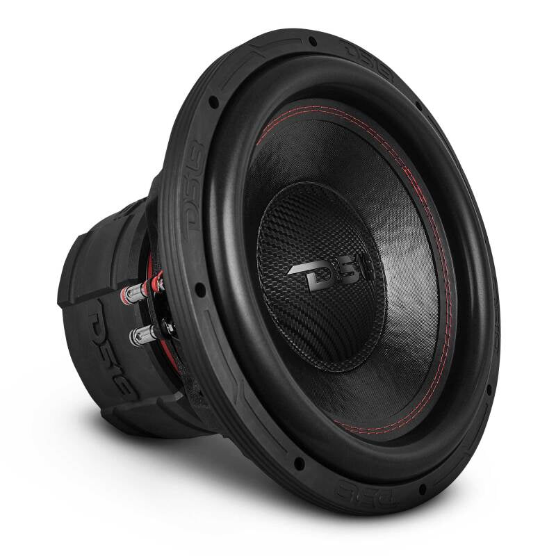 DS18 12in 2000 Watts RMS 4+4 ohm DVC Quad Stacked Magnet Reinforced Cone Subwoofers