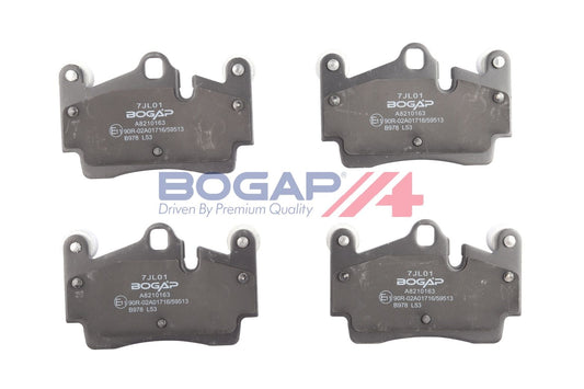 BOGAP A8210163 Brake Pad Set, Disc Brake | ML Performance Car Parts