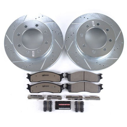 PowerStop Power Stop 03-08 Dodge Ram 3500 Front Z36 Truck & Tow Brake Kit