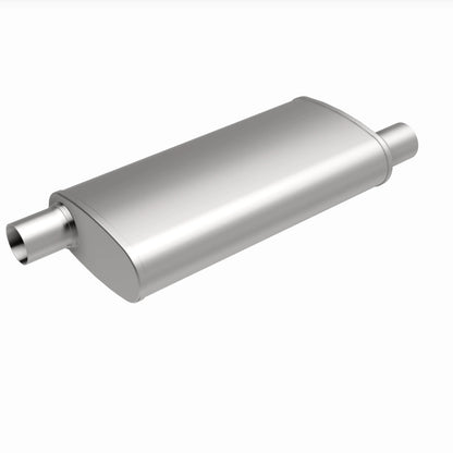MagnaFlow Muffler Trb SS 4X9 18 2.5/2.5
