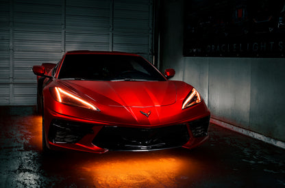 ORACLE Lighting Oracle 20-21 Chevy Corvette C8 RGB+A Headlight DRL Kit - ColorSHIFT w/o Controller