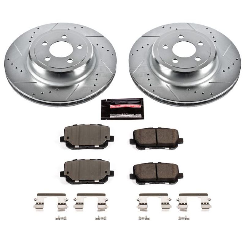 PowerStop Power Stop 14-19 Dodge Charger Rear Z23 Evolution Sport Brake Kit