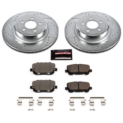 PowerStop Power Stop 14-19 Dodge Charger Rear Z23 Evolution Sport Brake Kit