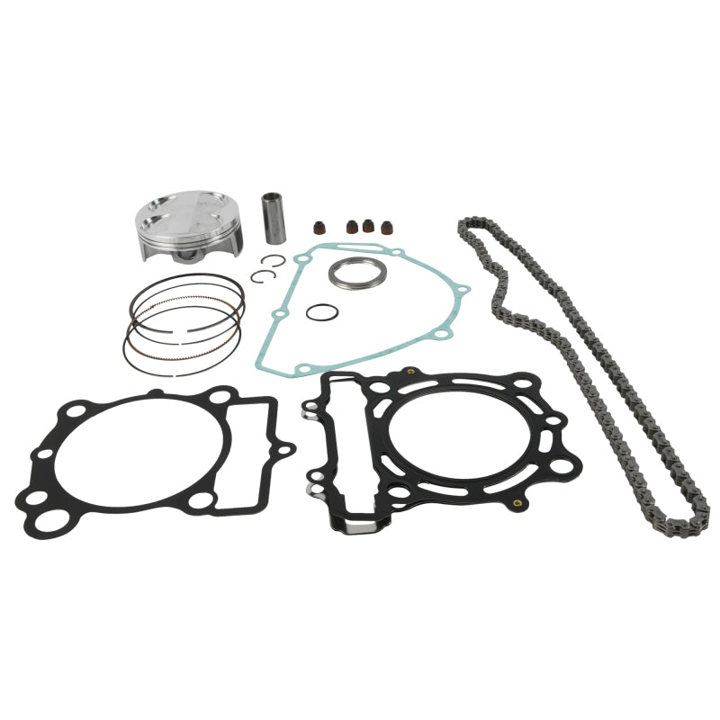 Vertex Pistons Vertex Piston 15-16 Kawasaki KX 250 F 250cc Forged Replica Top-End Piston Kit 13.8:1 Comp.