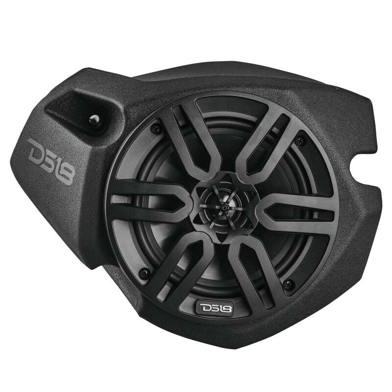 DS18 Polaris RZR Front Kick Panel Pods Loaded Enclosure 2x 6.5in Spkr Built-in Amp + Twtr Bluetooth