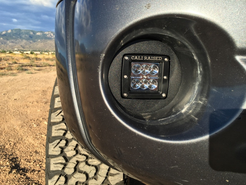 Cali Raised LED Cali Raised 2005-2011 Toyota Tacoma Led Fog Light Pod Rep Brackets Kit - Brackets W/ 18W Pods