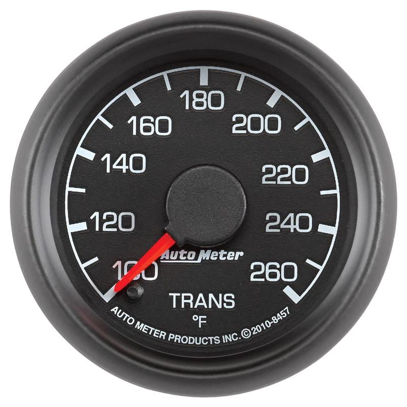 Autometer Factory Match Ford 52.4mm Full Sweep Electronic 100-260 Deg F Transmission Temp Gauge