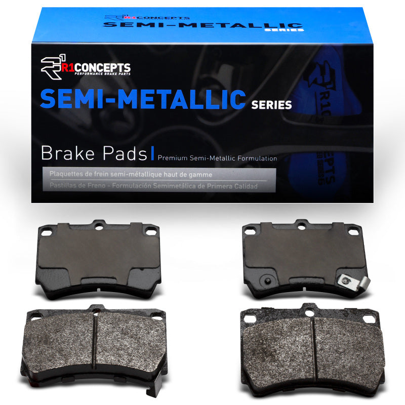 R1 Concepts R1 90-02 Mercury Tracer Front Semi Met Brake Pads