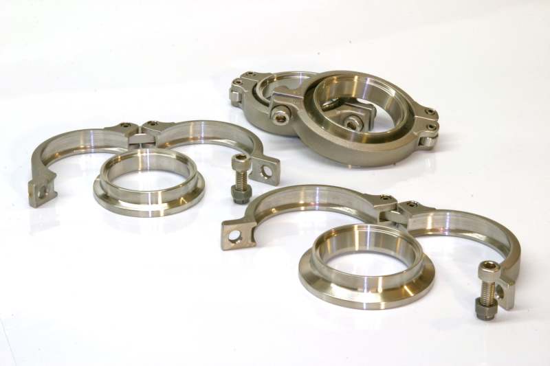 TiALSport TiAL Sport MVR Optional Inlet/Outlet V-Band Clamp Set (Drop Ship Only/Must Order w/MVR Wastegate)