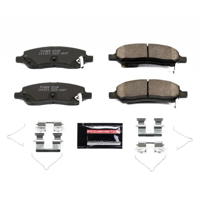 PowerStop Power Stop 13-16 Dodge Dart Rear Z23 Evolution Sport Brake Pads w/Hardware