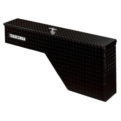 Tradesman Aluminum Fender Well Truck Tool Box (48in.) - Black