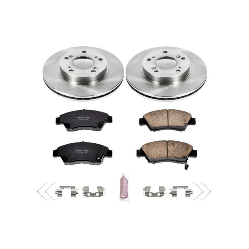 PowerStop Power Stop 06-11 Honda Civic Front Autospecialty Brake Kit