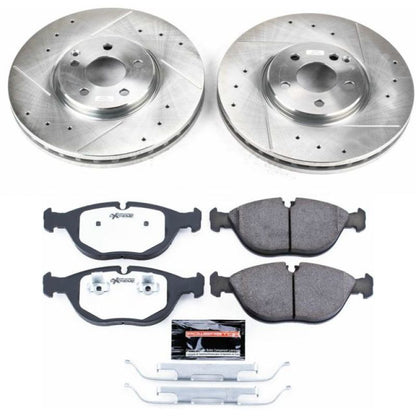 PowerStop Power Stop 04-05 Mercedes-Benz E500 Front Z26 Street Warrior Brake Kit