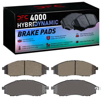 DFC 00-24 Nissan XTerra Front 4000 Hybridynamic Brake Pads