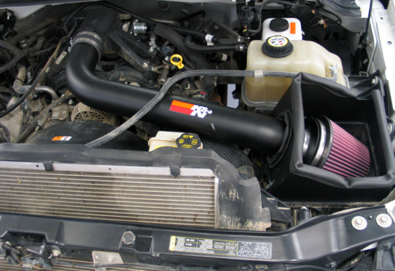 K&N Engineering K&N 07-08 Ford F250 SD V8-5.4L Black High Flow Performance Kit