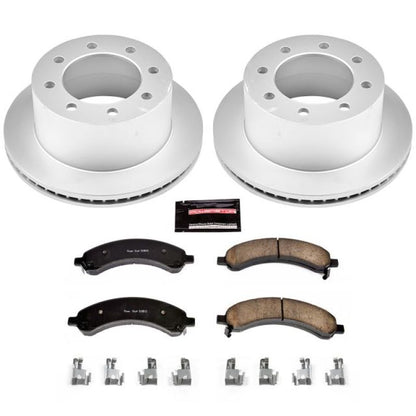 PowerStop Power Stop 03-08 Chevrolet Express 3500 Rear Z17 Evolution Geomet Coated Brake Kit