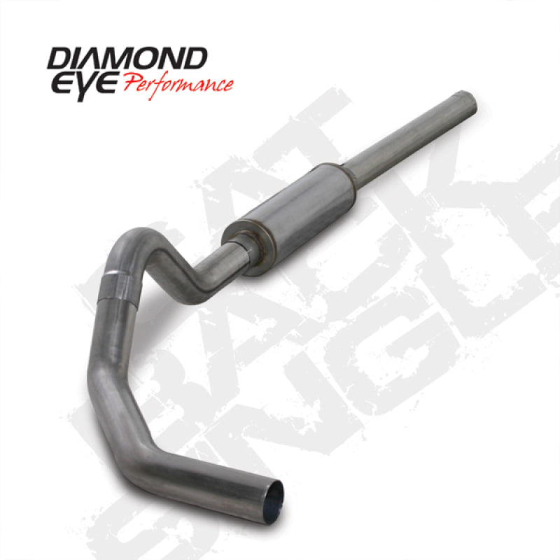 Diamond Eye Performance Diamond Eye KIT 4in Catback Single SS: 2004.5-2007.5 DODGE CUMMINS 600