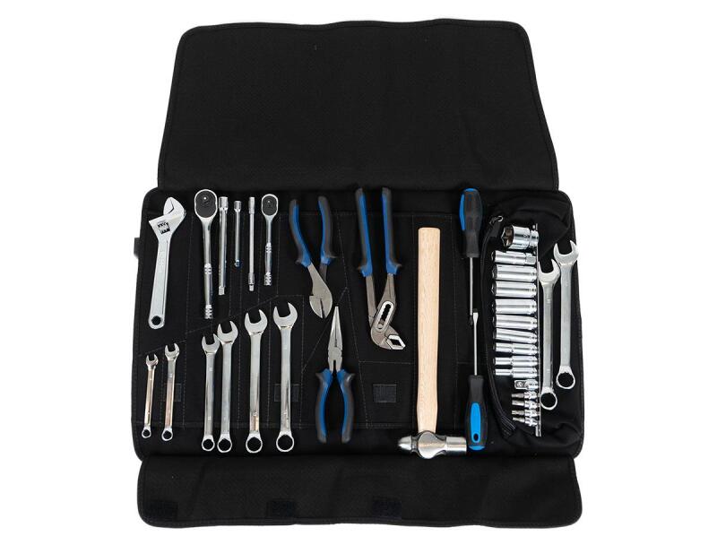 PRP Seats PRP 35pc Can-Am Roll Up Tool bag Tool kit - Black