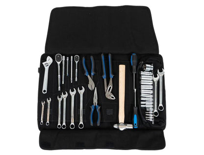 PRP Seats PRP 35pc Can-Am Roll Up Tool bag Tool kit - Black