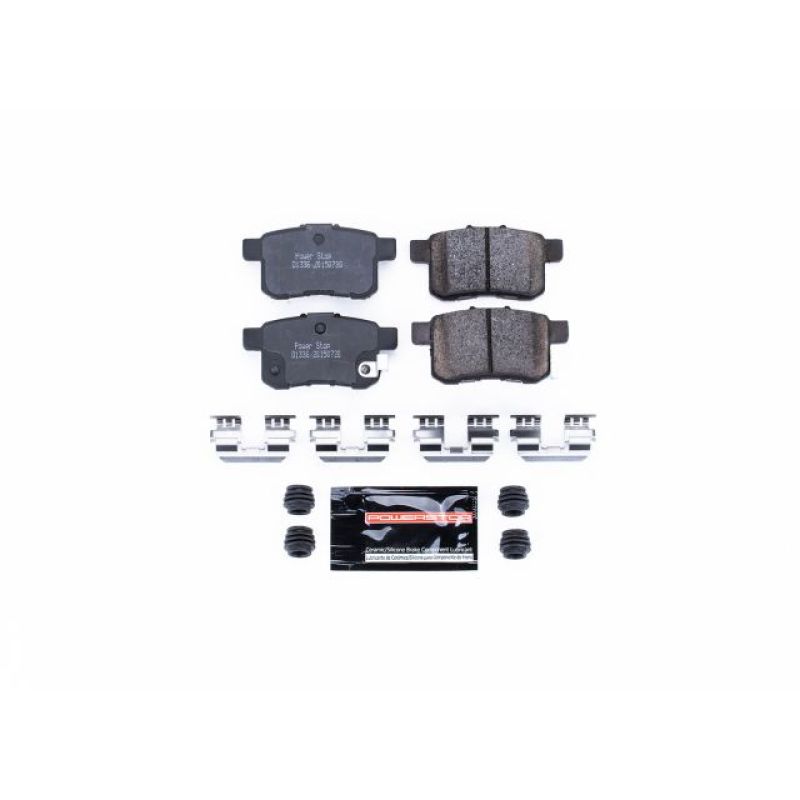PowerStop Power Stop 09-10 Acura TSX Rear Z23 Evolution Sport Brake Pads w/Hardware