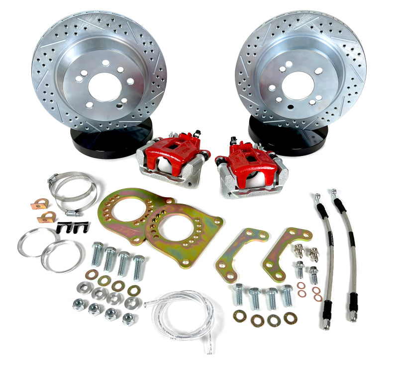 Baer Brakes Ford 8.8in C-Clip Rear Ends 11.65in Classic Series Rear Brake Kit