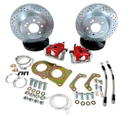 Baer Brakes Ford 8.8in C-Clip Rear Ends 11.65in Classic Series Rear Brake Kit