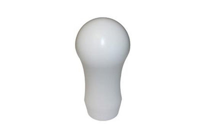 Torque Solution Delrin Tear Drop Tall Shift Knob (White): Universal 12x1.25