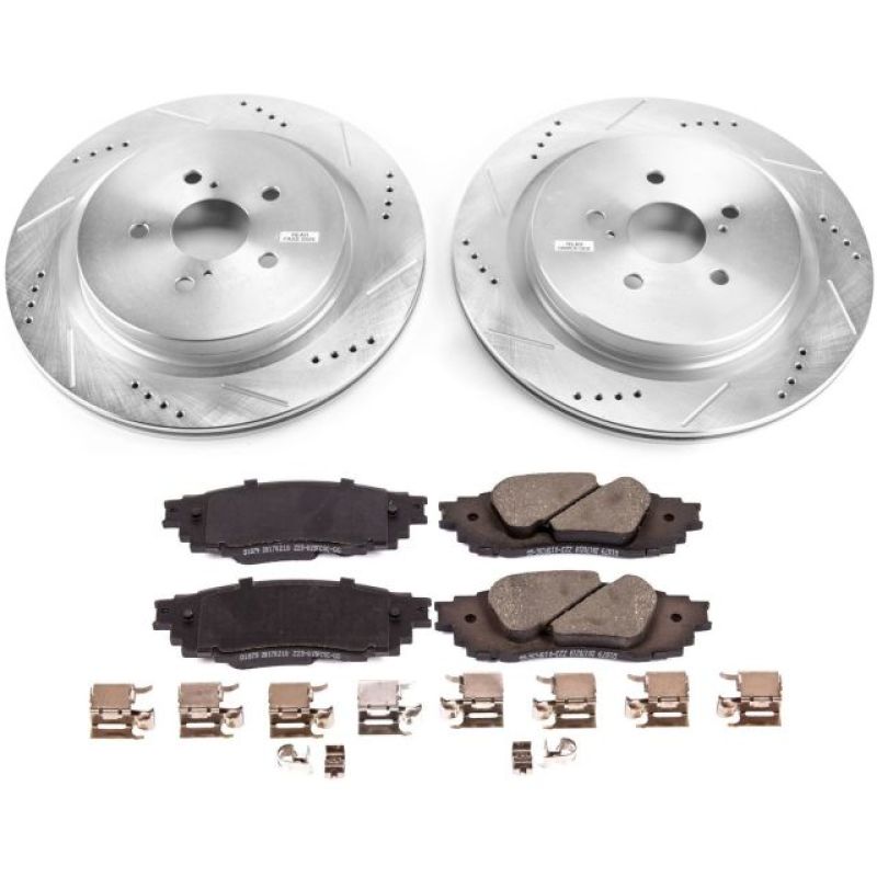 PowerStop Power Stop 16-18 Lexus RX350 Rear Z23 Evolution Sport Brake Kit