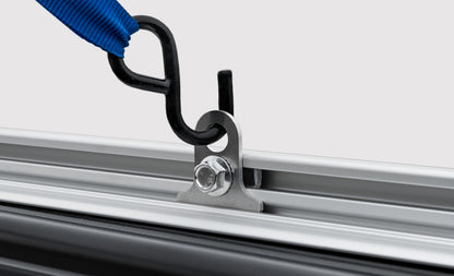 Access ADARAC 97+ Ford Super Duty F250 F350 F450 8ft Box Aluminum Utility Rails - Matte Black