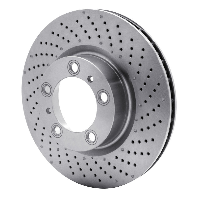 DFC 09-23 Porsche 911 Right Front Drilled Brake Rotor