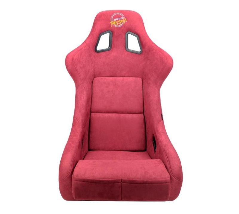 NRG FRP Bucket Seat PRISMA Edition - Large (Maroon/ Pearlized Back)