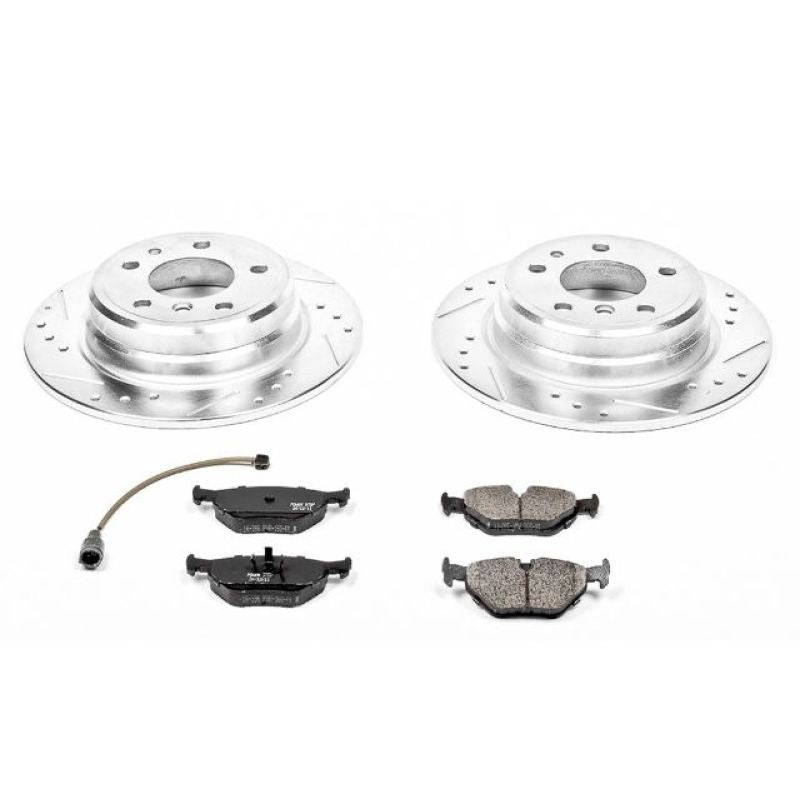 PowerStop Power Stop 90-95 BMW 525i Rear Z23 Evolution Sport Brake Kit