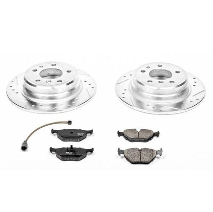 PowerStop Power Stop 90-95 BMW 525i Rear Z23 Evolution Sport Brake Kit