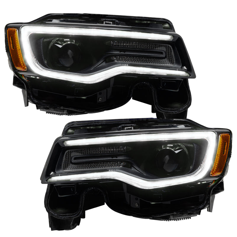 ORACLE Lighting Oracle 1421 Jeep Grand Cherokee Dynamic Headlight DRL Upgrade Kit ColorSHIFT Dynamic