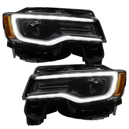 ORACLE Lighting Oracle 1421 Jeep Grand Cherokee Dynamic Headlight DRL Upgrade Kit ColorSHIFT Dynamic