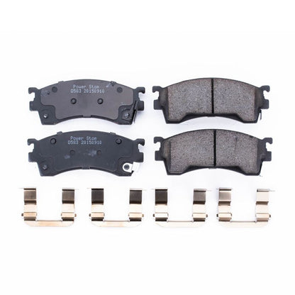 PowerStop Power Stop 93-97 Ford Probe Front Z17 Evolution Ceramic Brake Pads w/Hardware