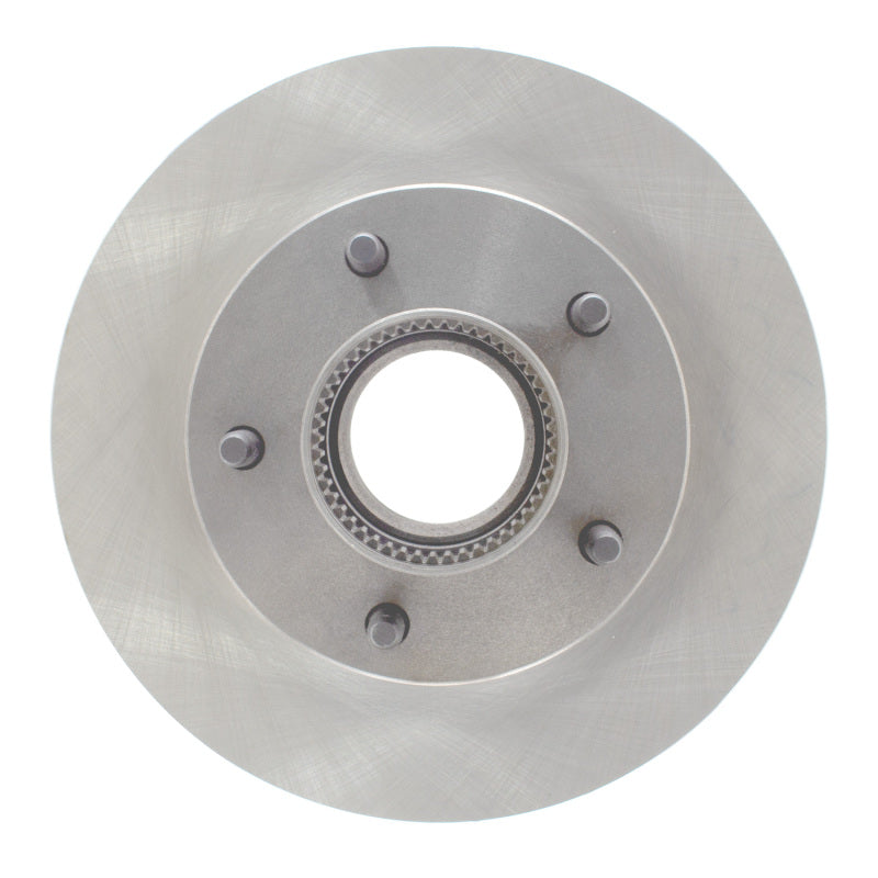 R1 Concepts R1 94-95 Ford BRONCO Front Left Drilled & Slotted Silver Brake Rotor