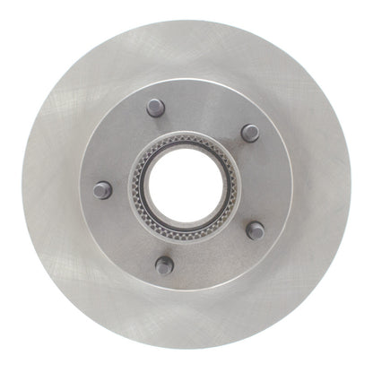 R1 Concepts R1 94-95 Ford BRONCO Front Left Drilled & Slotted Silver Brake Rotor