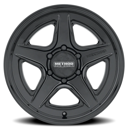 Method Wheels Method MR319 18x8.5 6x135 BP 40mm Offset 6.3in BS 87mm Bore Gloss Black Wheel
