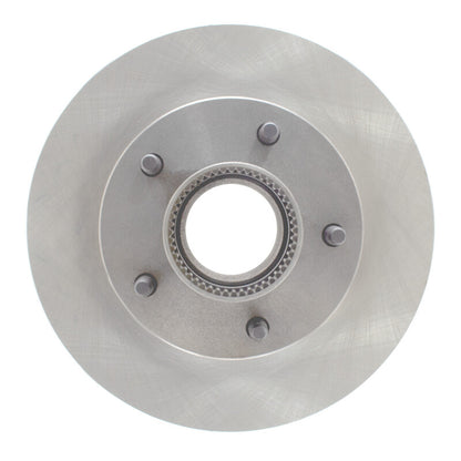 R1 Concepts R1 94-95 Ford BRONCO Front Right Drilled & Slotted Silver Brake Rotor
