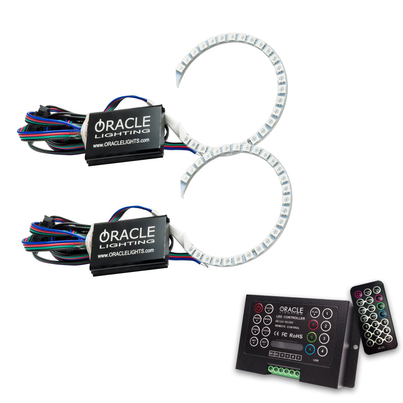 ORACLE Lighting Oracle Dodge Dart 13-16 Halo Kit - ColorSHIFT w/ 2.0 Controller