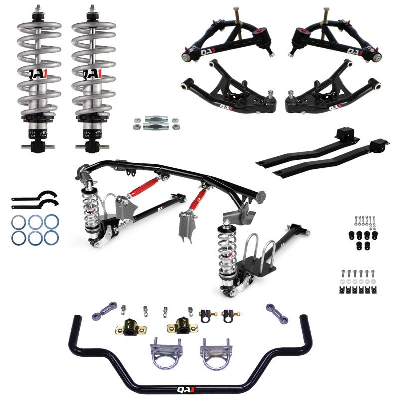 QA1 67-69 GM F-Body Level 2 Full Vehicle Drag Kit w/ Shocks