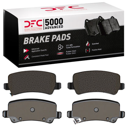 DFC 16-17 Hyundai Azera Rear 5000 Advanced Ceramic Brake Pads